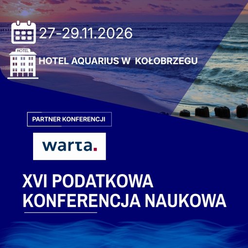 XVI Podatkowa Konferencja Naukowa kafelek